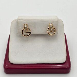 Givenchy G Shaped Earrings